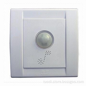 PIR Motion Sensor Wall/Ceiling Switch with Dusk to Dawn Control, 180-240V AC Voltage